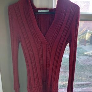 Maurices Red Corded medium sweater